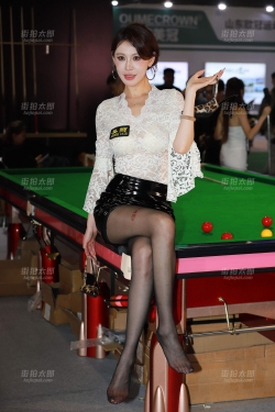 25杭州台球展黑丝网红-王子涵【套图➕视频】