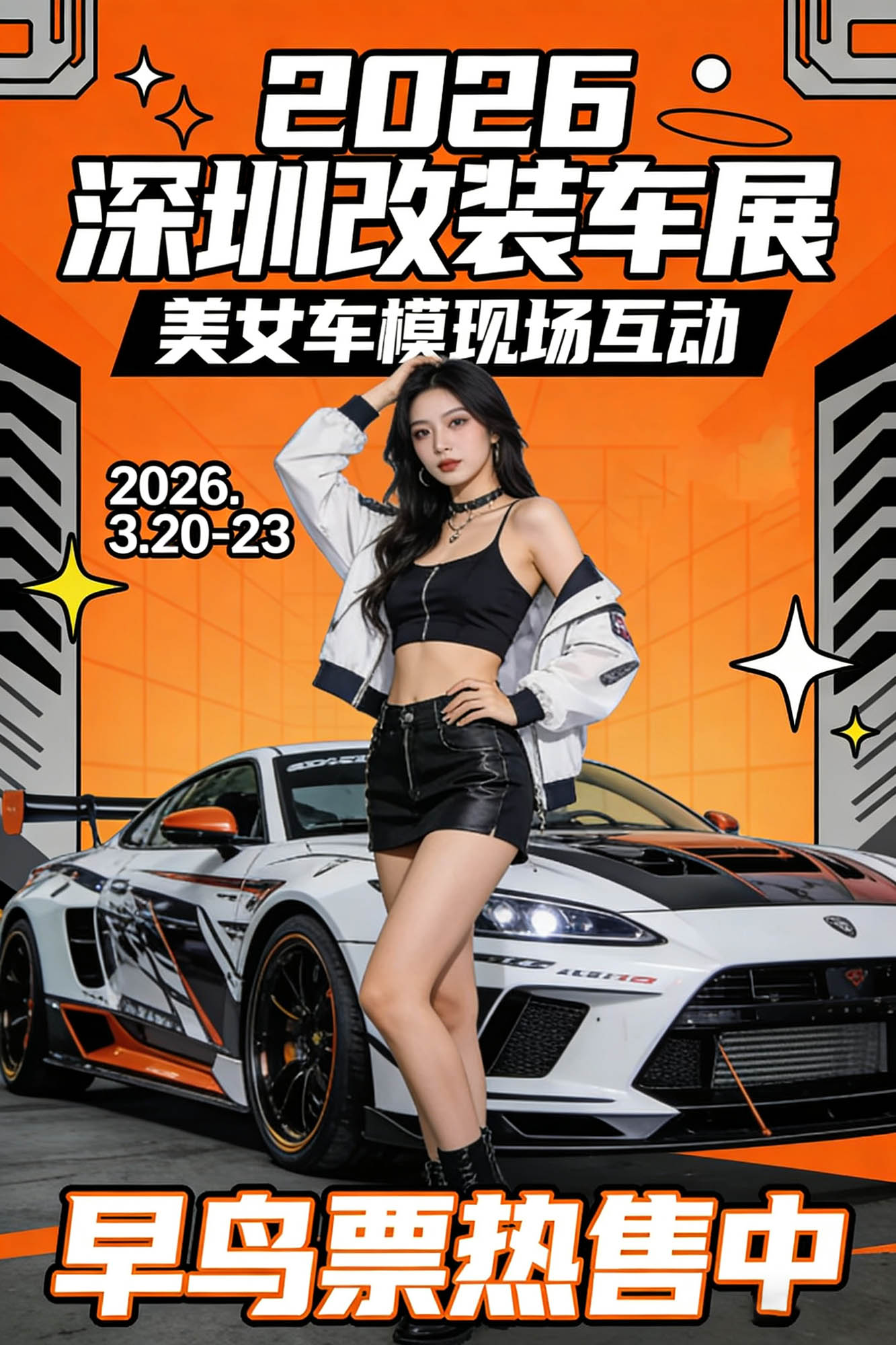 2026.3.20-23深圳改装车展 【照片+视频】 限时早鸟票